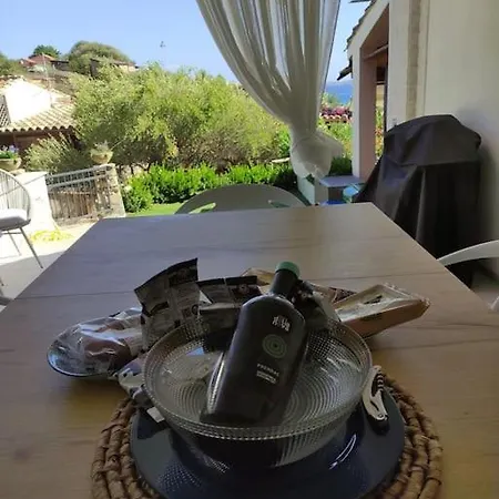펜션 Iris A 200mt Dalla Spiaggia/vista Sul Mare 빌라시미우스