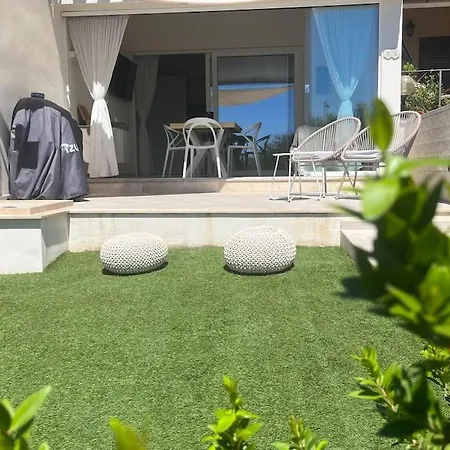 Iris A 200mt Dalla Spiaggia/vista Sul Mare 펜션 빌라시미우스